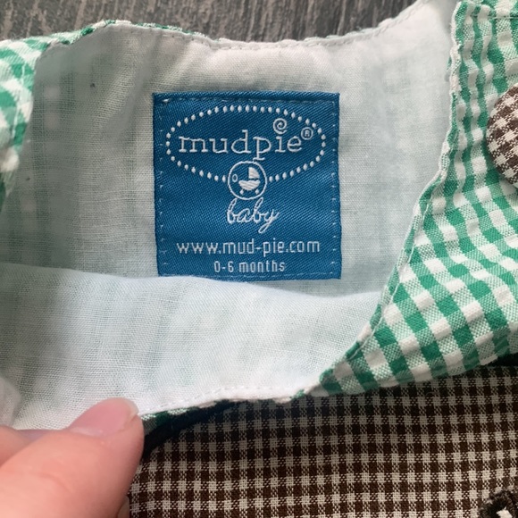 Mudpie Football Jon Jon size 0-6 months - Picture 2 of 6